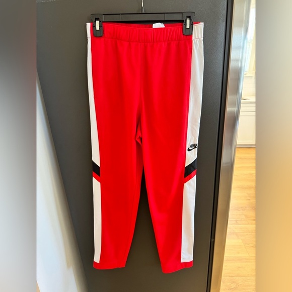 Nike Other - Nike Kids Red, White and Black Track Pants